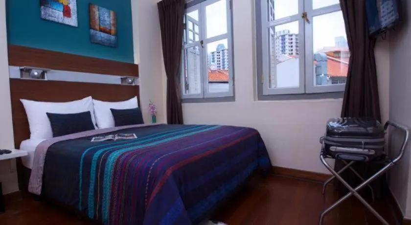 Bed in The Keong Saik Hotel