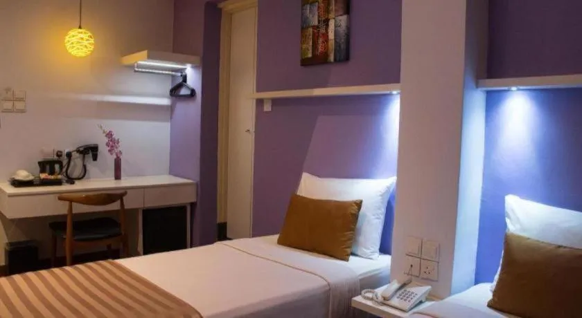 Bed in The Keong Saik Hotel