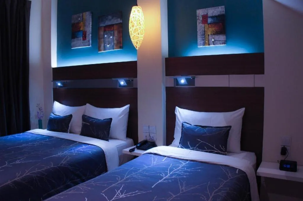 Bed in The Keong Saik Hotel