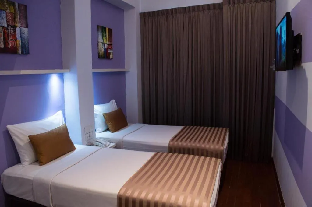 Bed in The Keong Saik Hotel