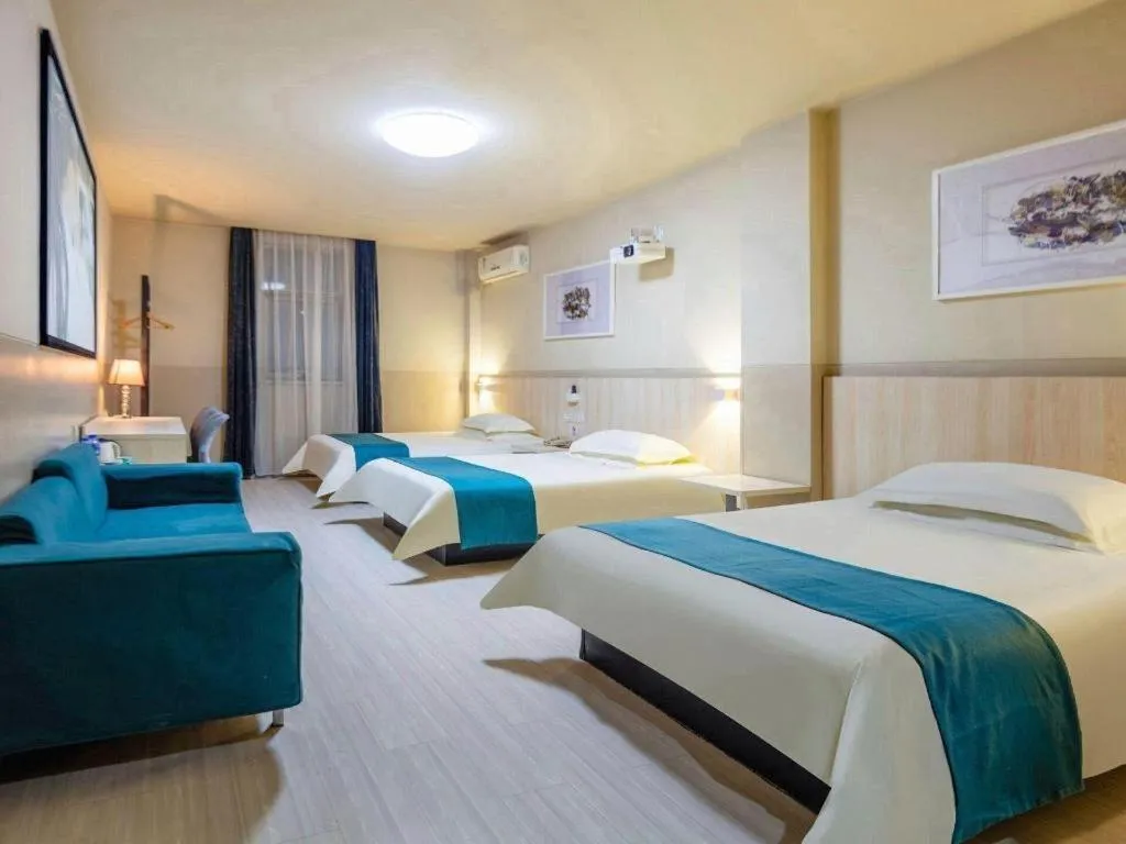 Bed in Jinjiang Inn Taiyuan Longtan Park