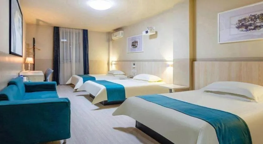 Bed in Jinjiang Inn Taiyuan Longtan Park