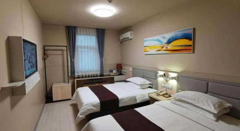 Bed in Jinjiang Inn Taiyuan Longtan Park