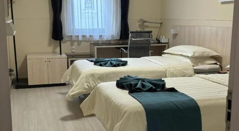 Bed in Jinjiang Inn Taiyuan Longtan Park
