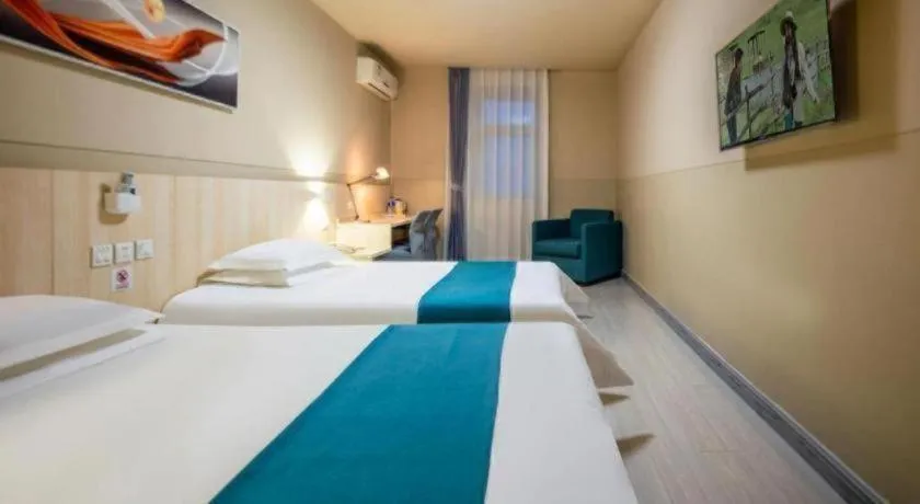 Bed in Jinjiang Inn Taiyuan Longtan Park