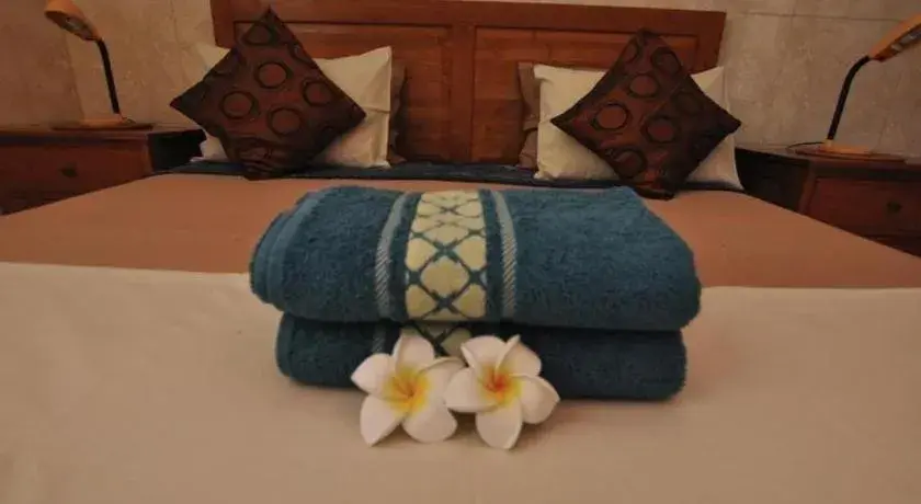 Bed in Tulamben Wreck Divers Resort & Restaurant Bed in Tulamben Wreck Divers Resort & Restaurant