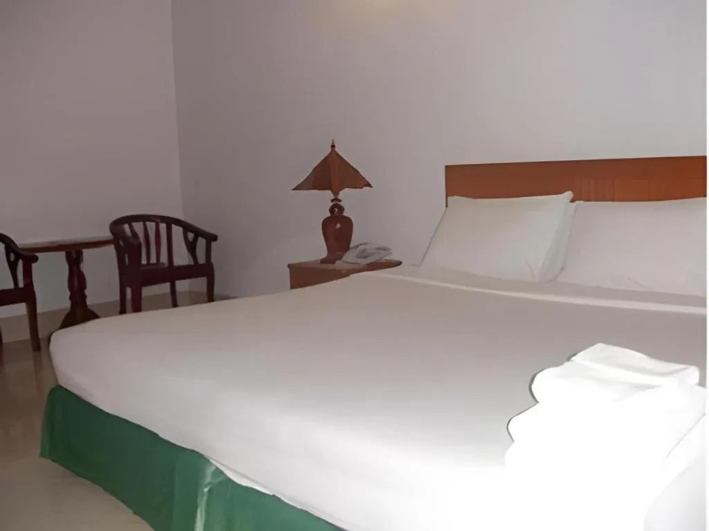 Bed in Ranong Resort & Laguna