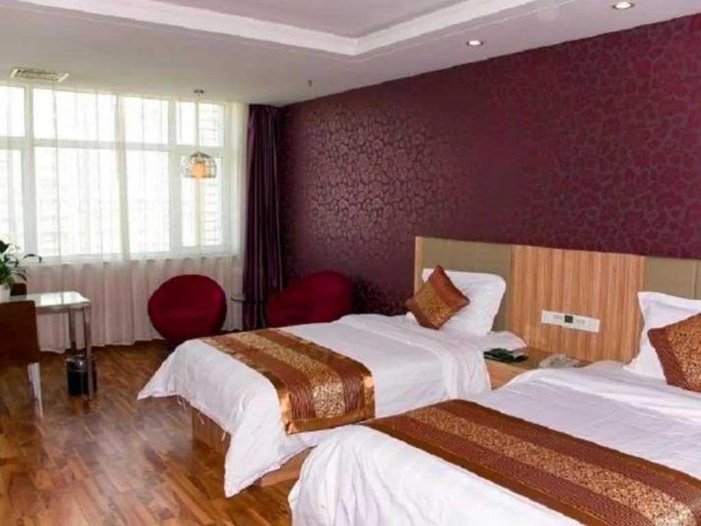 Bed in Shanshui Trend Hotel Beijing International Airport Branch