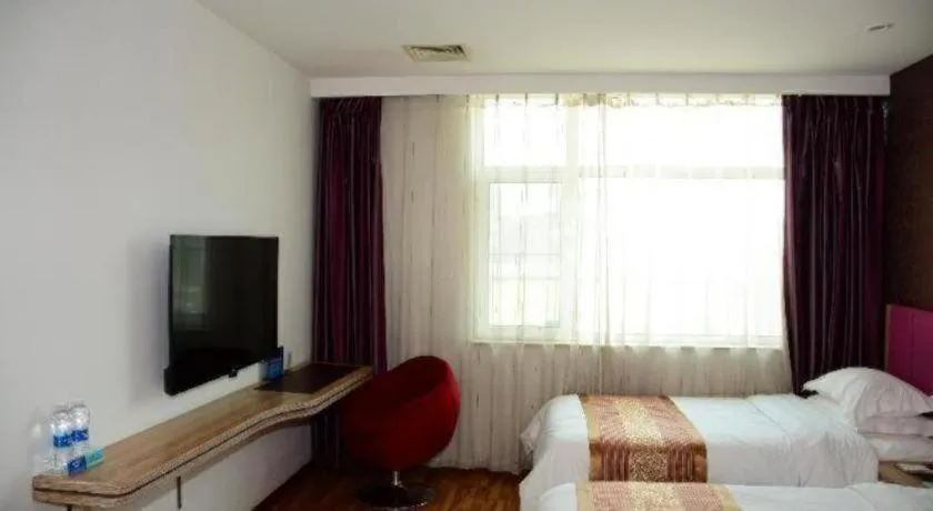 Bed in Shanshui Trend Hotel Beijing International Airport Branch