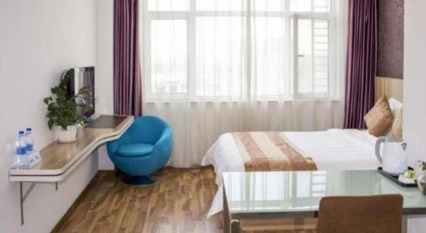 Bed in Shanshui Trend Hotel Beijing International Airport Branch