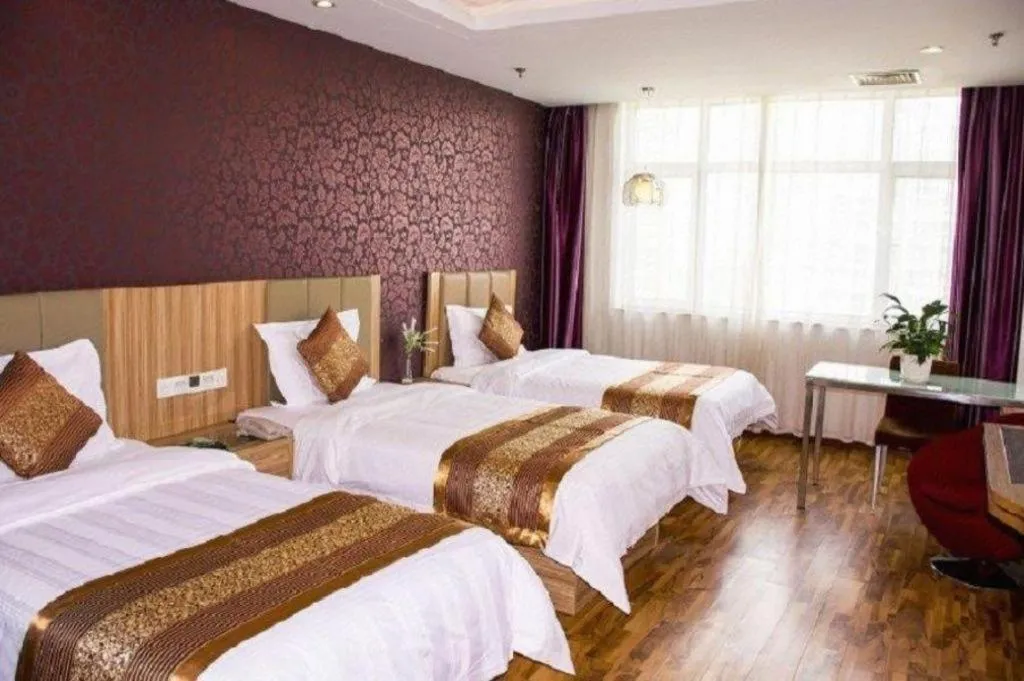 Bed in Shanshui Trend Hotel Beijing International Airport Branch