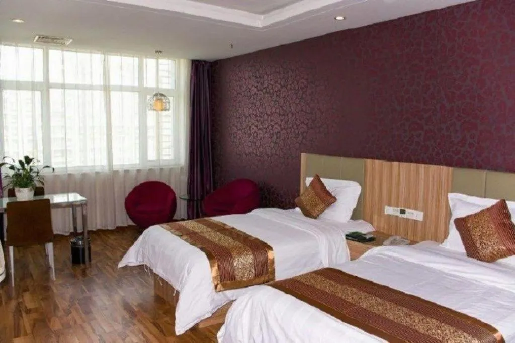 Bed in Shanshui Trend Hotel Beijing International Airport Branch