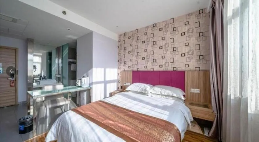 Bed in Shanshui Trend Hotel Beijing International Airport Branch