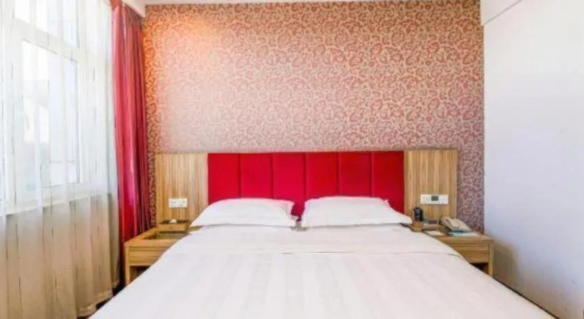 Bed in Shanshui Trend Hotel Beijing International Airport Branch