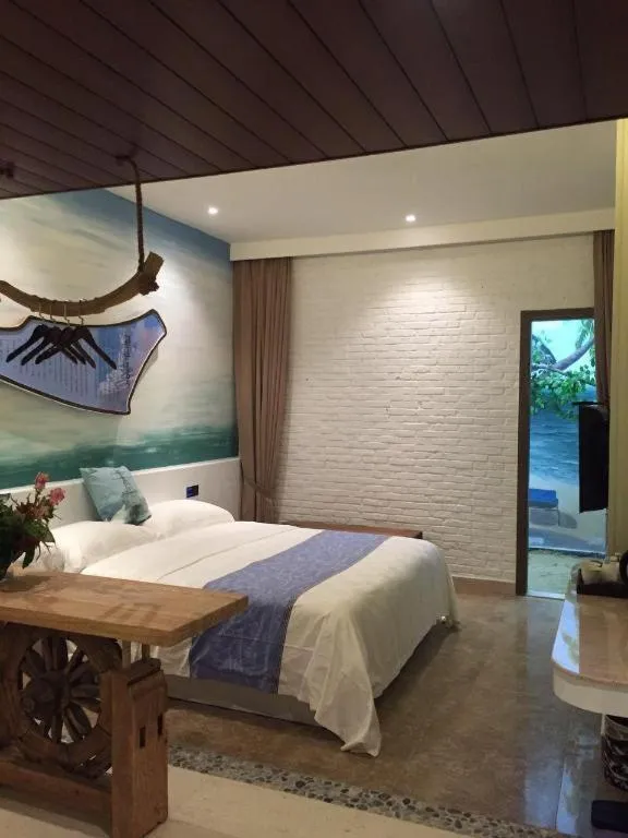 Bed in Huangma Holiday Nanhai Museum Hotel