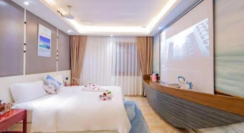 Bed in Huangma Holiday Nanhai Museum Hotel