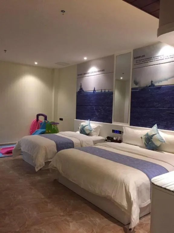 Bed in Huangma Holiday Nanhai Museum Hotel