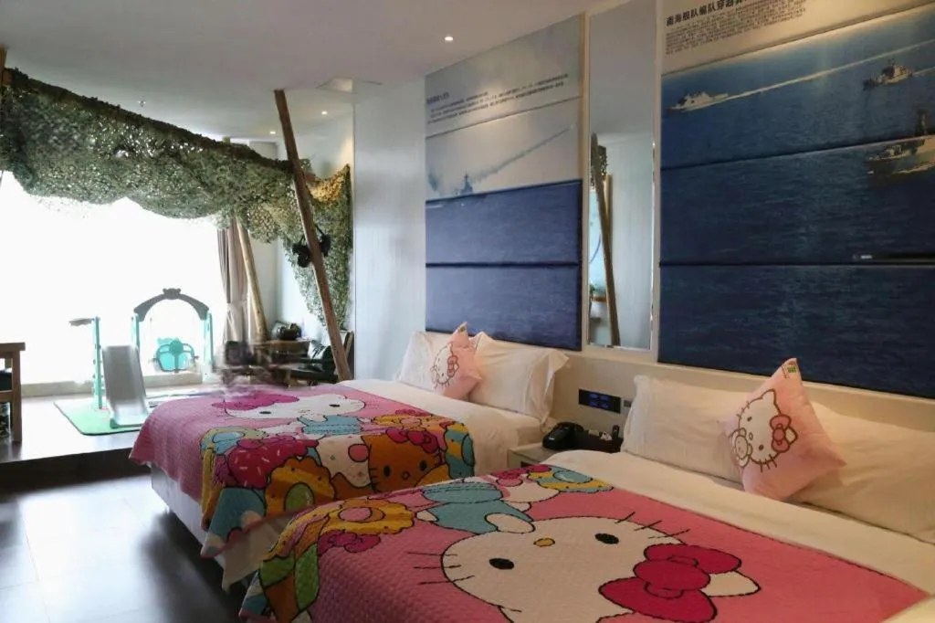 Bed in Huangma Holiday Nanhai Museum Hotel