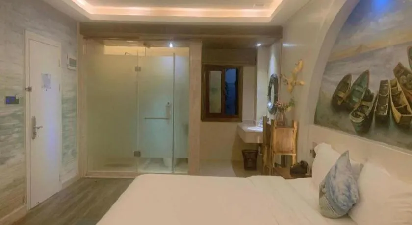 Bed in Huangma Holiday Nanhai Museum Hotel