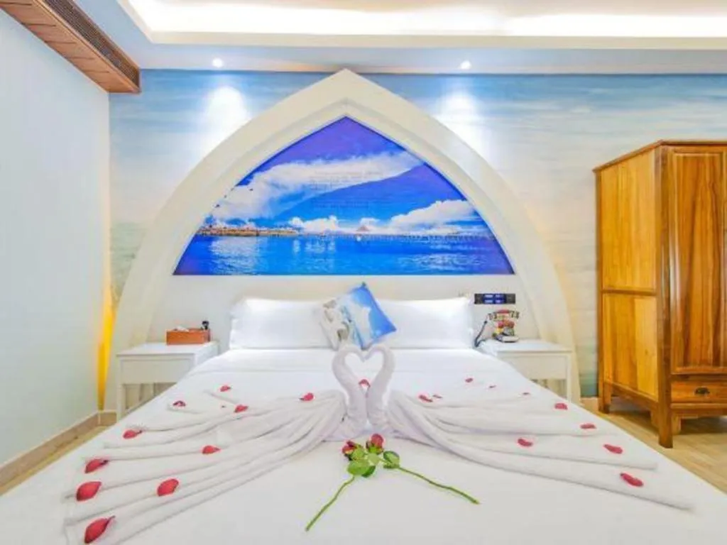 Bed in Huangma Holiday Nanhai Museum Hotel