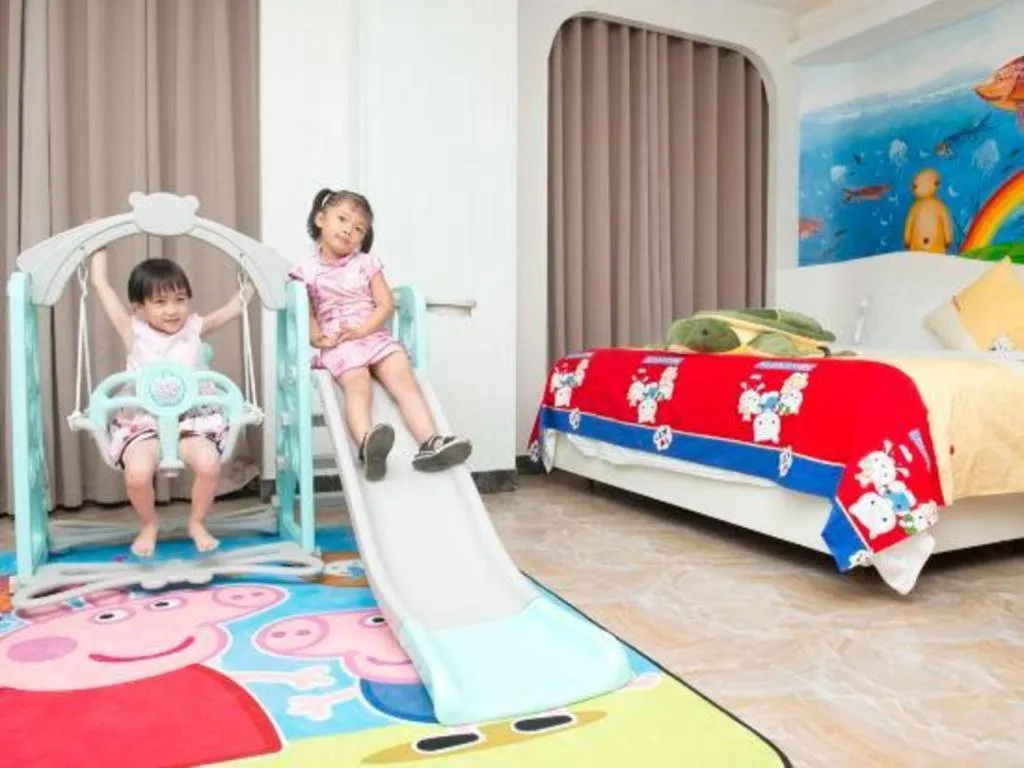 Bed in Huangma Holiday Nanhai Museum Hotel