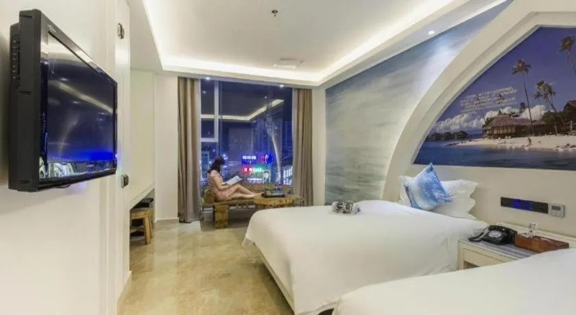 Bed in Huangma Holiday Nanhai Museum Hotel