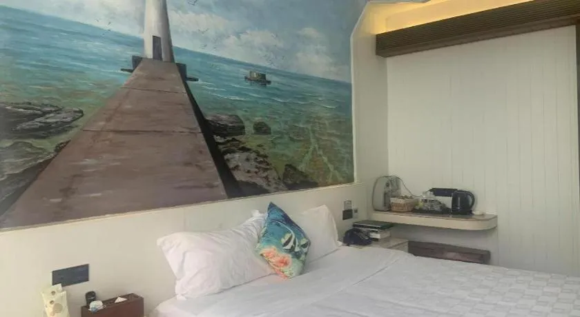 Bed in Huangma Holiday Nanhai Museum Hotel