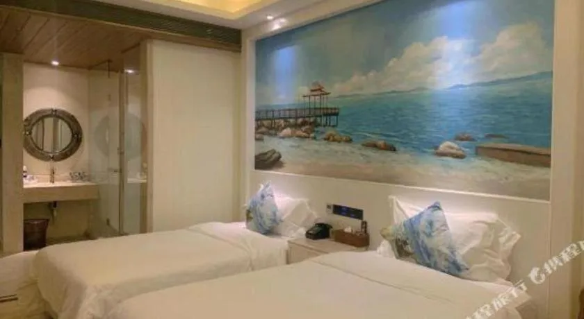 Bed in Huangma Holiday Nanhai Museum Hotel