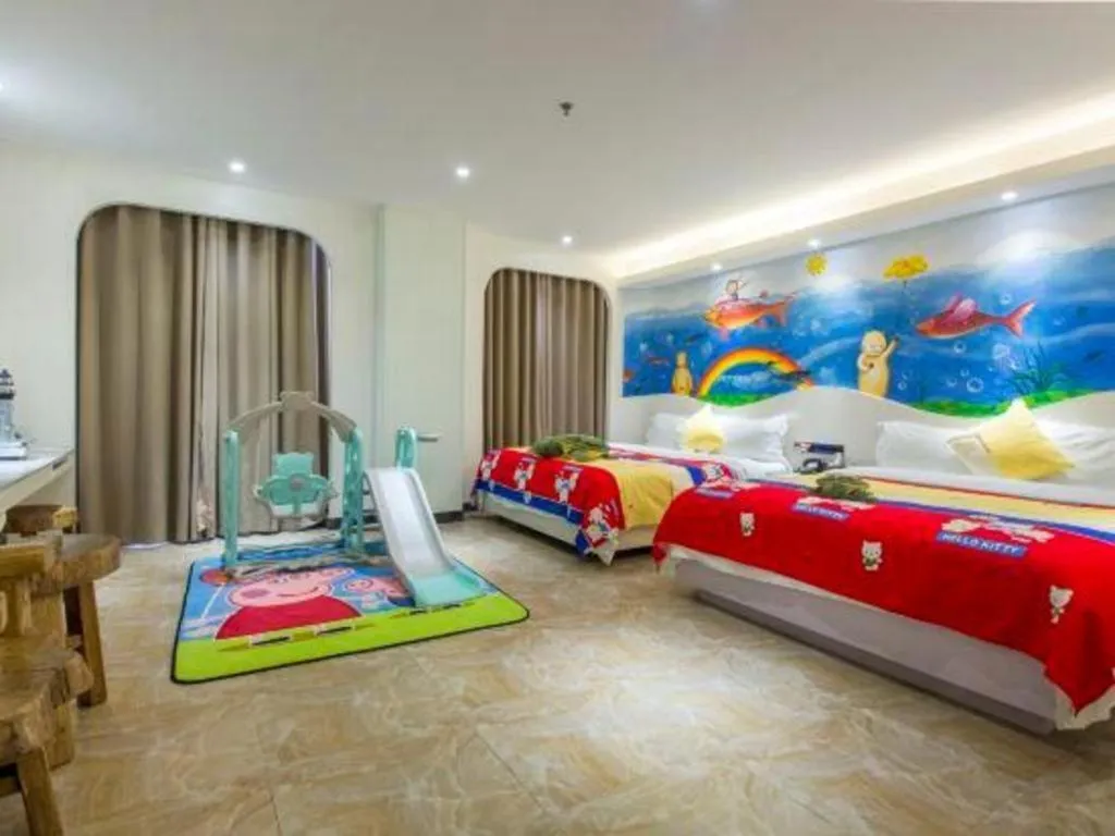 Bed in Huangma Holiday Nanhai Museum Hotel