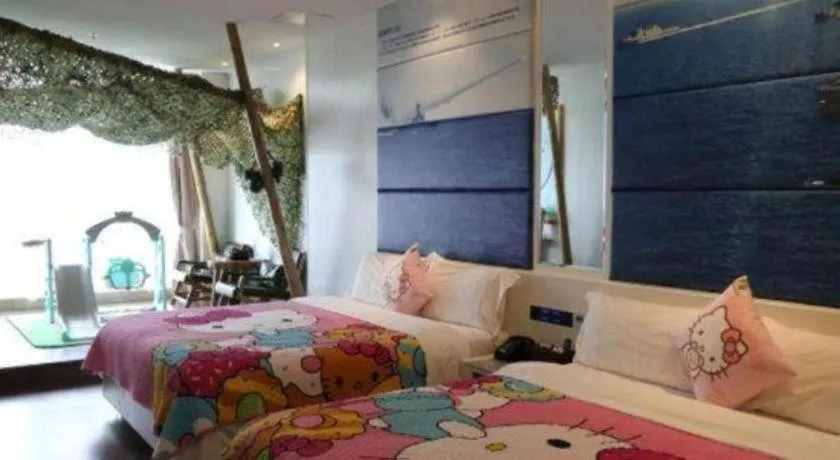 Bed in Huangma Holiday Nanhai Museum Hotel