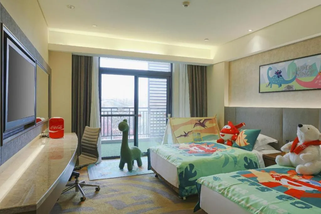 Bed in Wuhan Gleetour Hotel