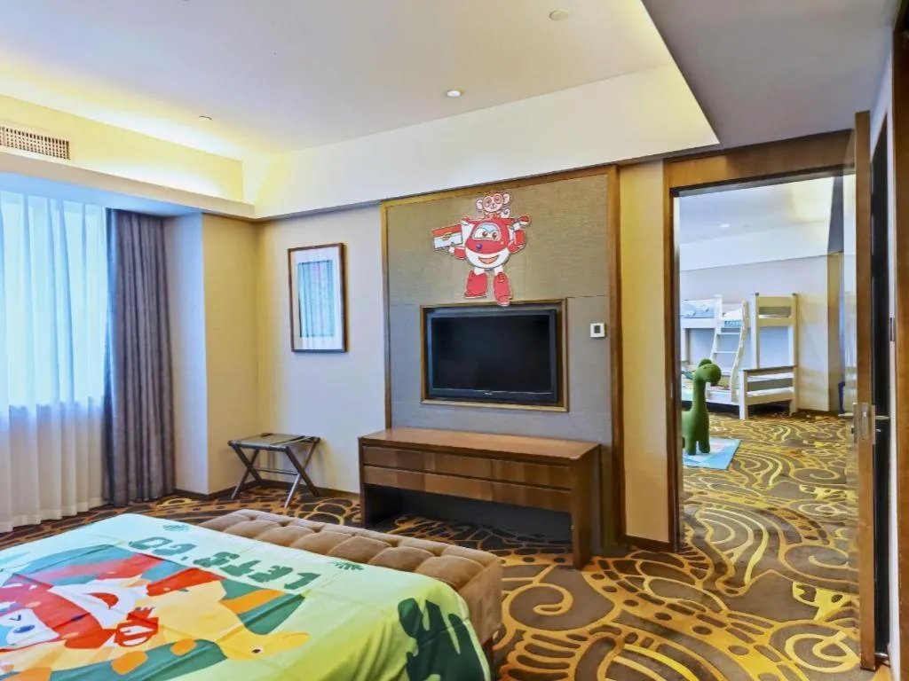 Bed in Wuhan Gleetour Hotel