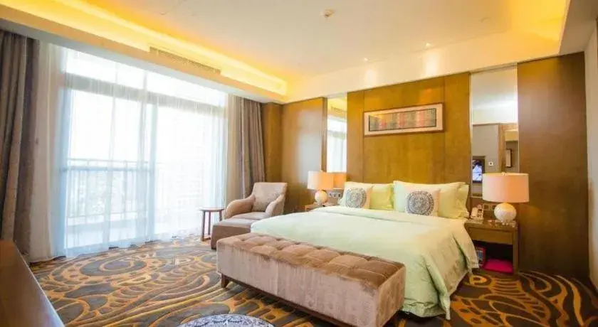 Bed in Wuhan Gleetour Hotel Bed in Wuhan Gleetour Hotel