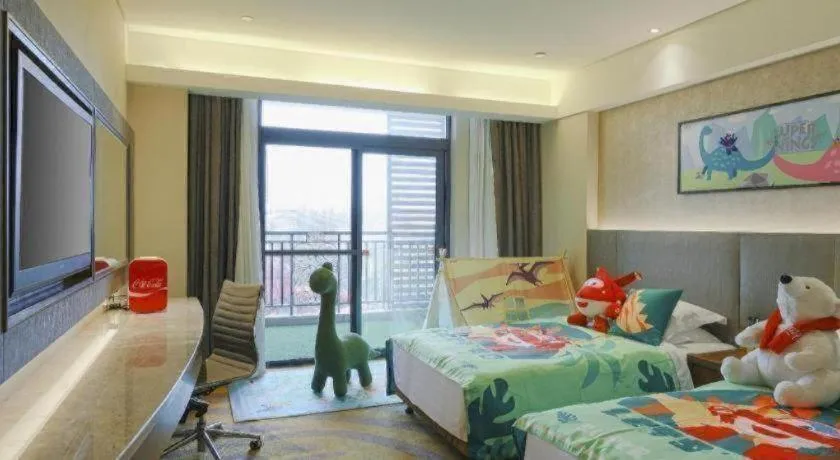 Bed in Wuhan Gleetour Hotel