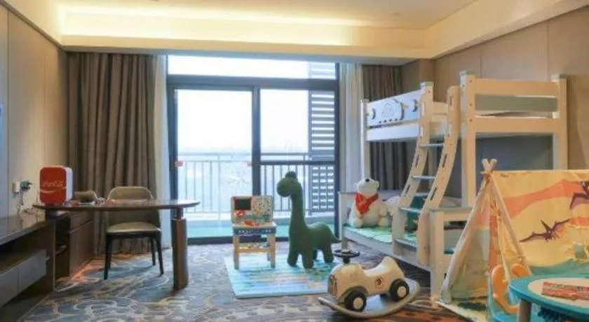 Bed in Wuhan Gleetour Hotel