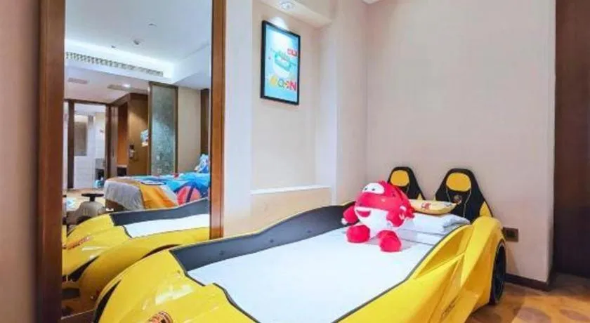 Bed in Wuhan Gleetour Hotel