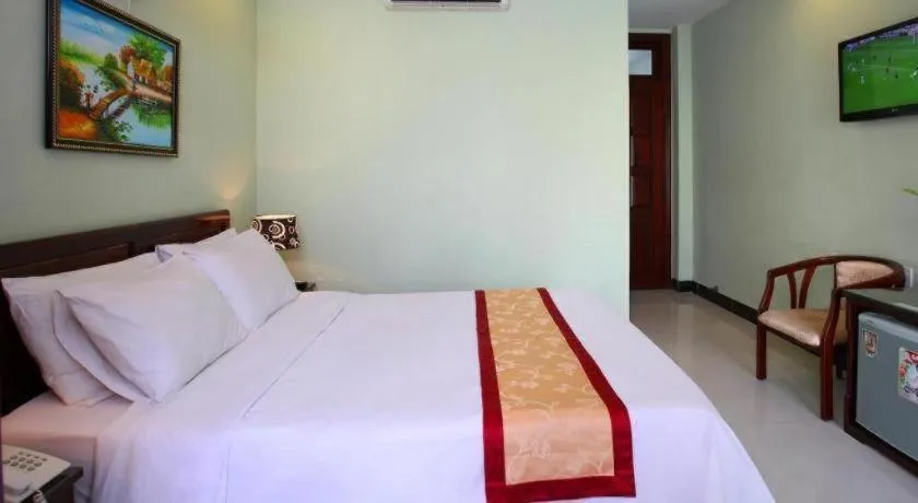 Bed in Souvenir Nha Trang Hotel