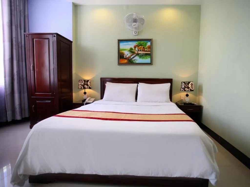 Bed in Souvenir Nha Trang Hotel