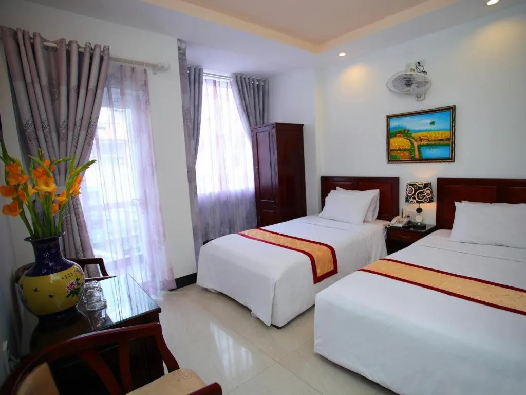 Bed in Souvenir Nha Trang Hotel