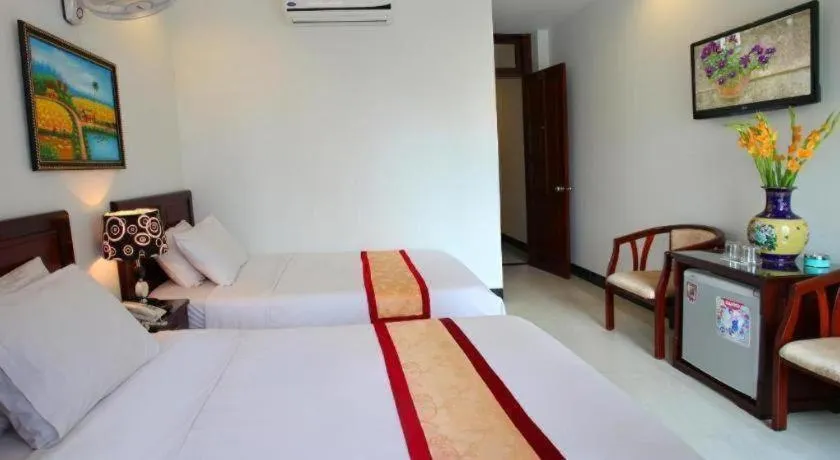 Bed in Souvenir Nha Trang Hotel