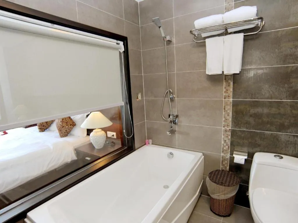 Bed in Hanoi Golden Hotel