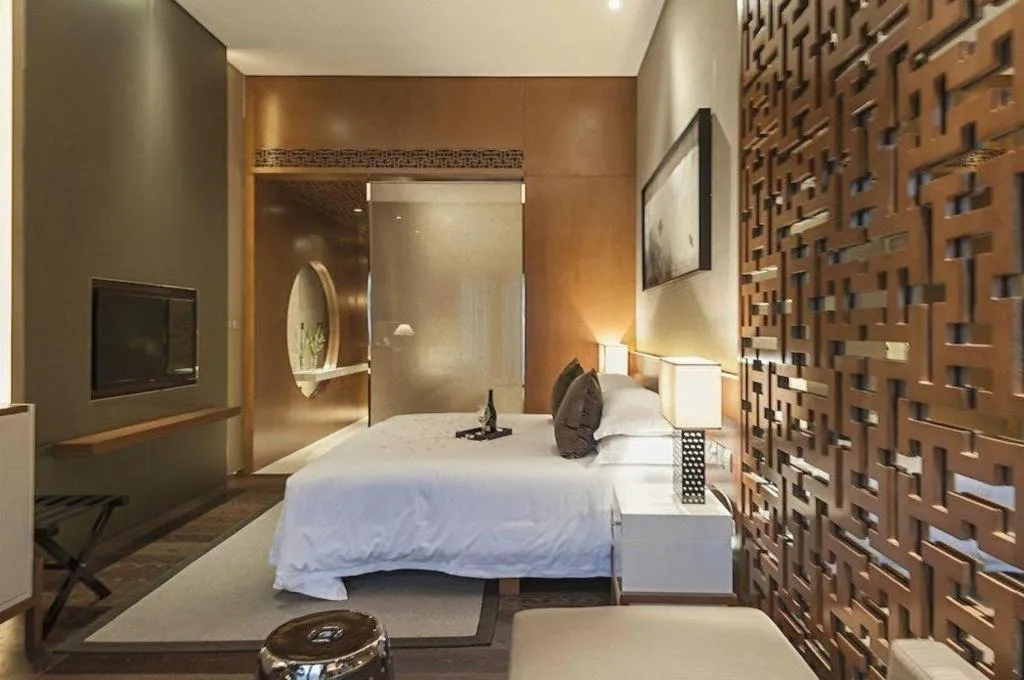 Bed in Pins De La Brume Hotel