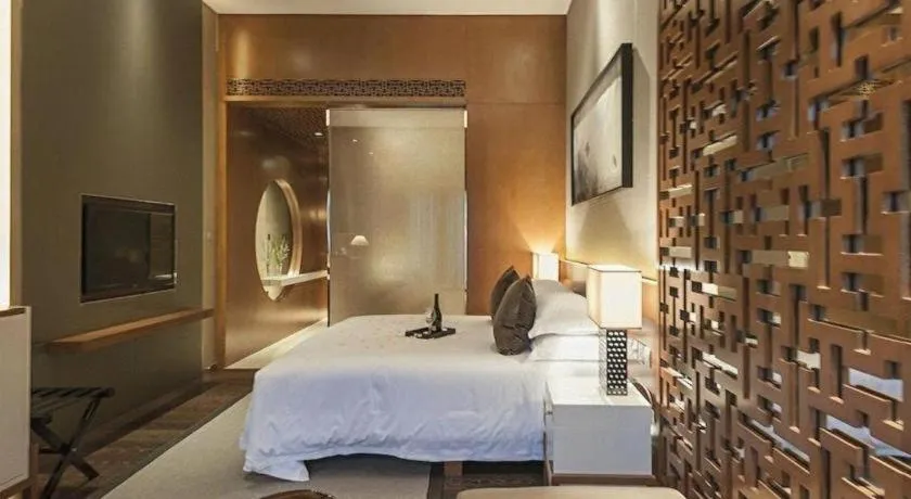 Bed in Pins De La Brume Hotel