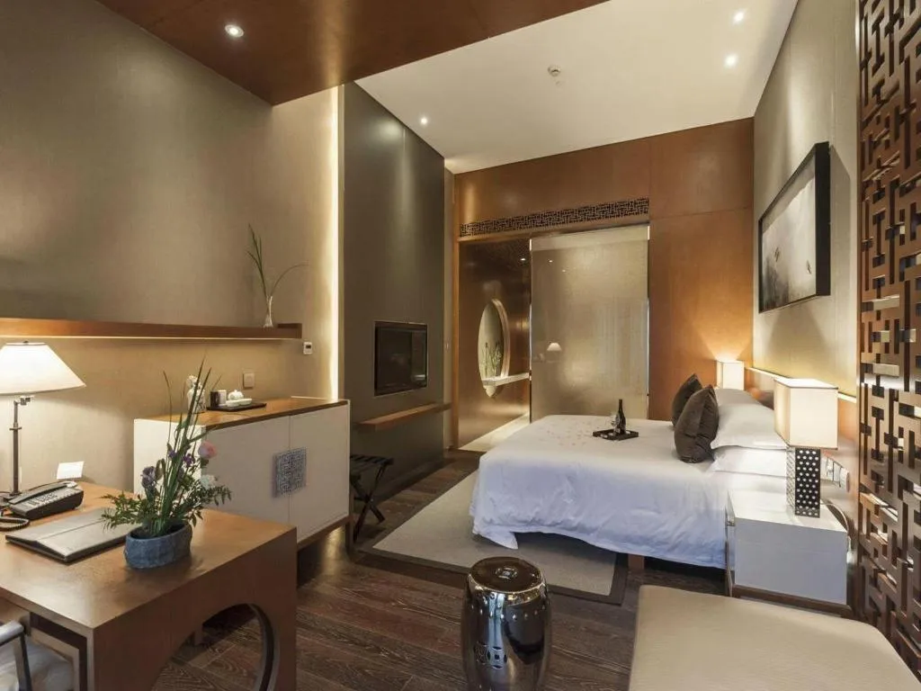 Bed in Pins De La Brume Hotel