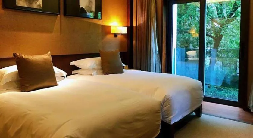 Bed in Pins De La Brume Hotel