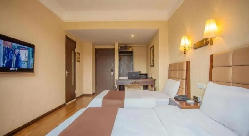 Bed in Anshan Camilla Business Hotel