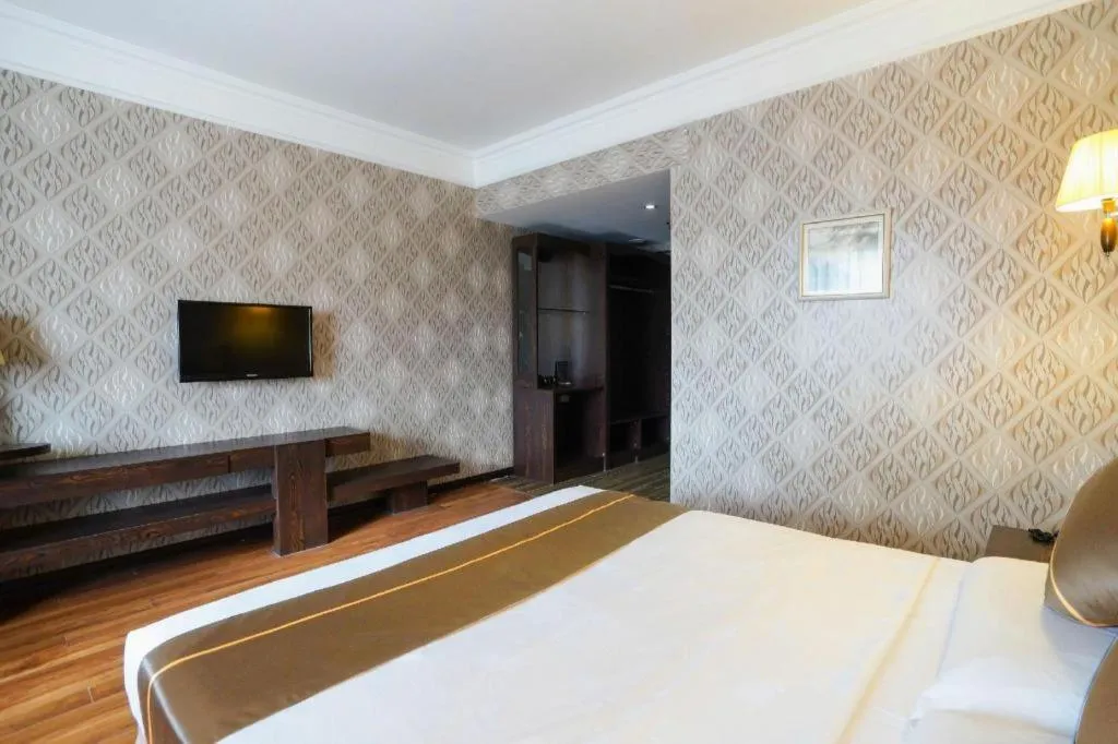 Bed in Anshan Camilla Business Hotel