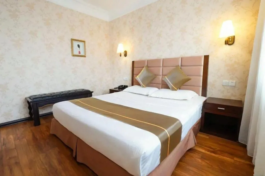 Bed in Anshan Camilla Business Hotel