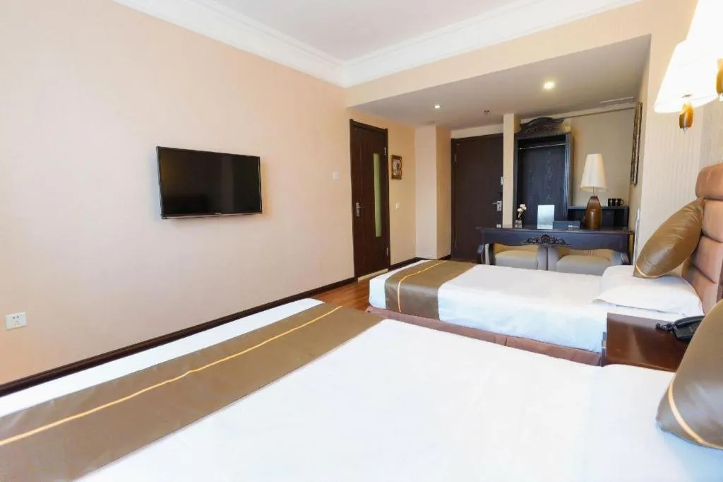 Bed in Anshan Camilla Business Hotel