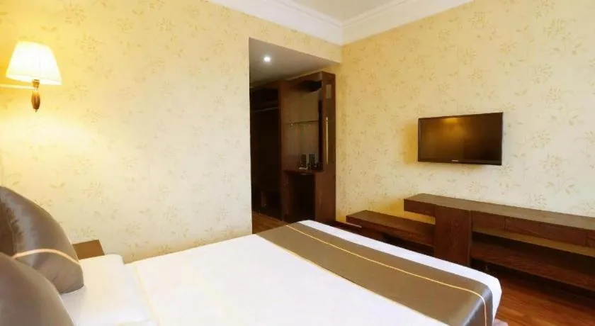 Bed in Anshan Camilla Business Hotel
